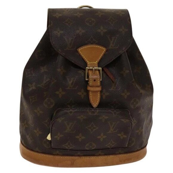 LOUIS VUITTON Monogram Montsouris MM Backpack M51136 LV Auth 117152 - Picture 1 of 16